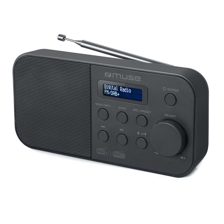 Muse M-109 DB user manual