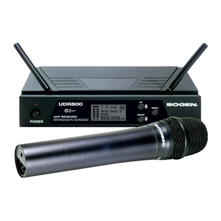 Bogen UDR800 user manual