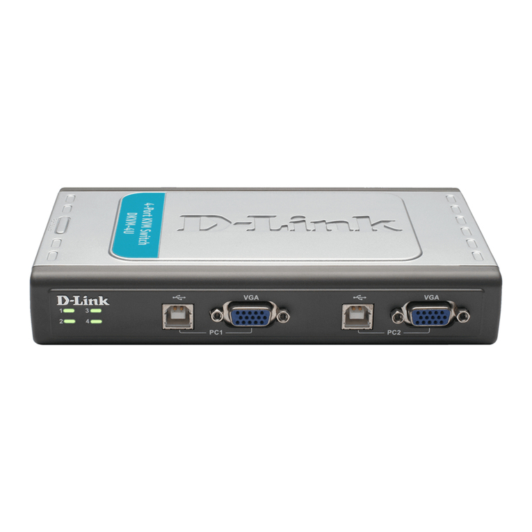 D-Link DKVM-4U User manual