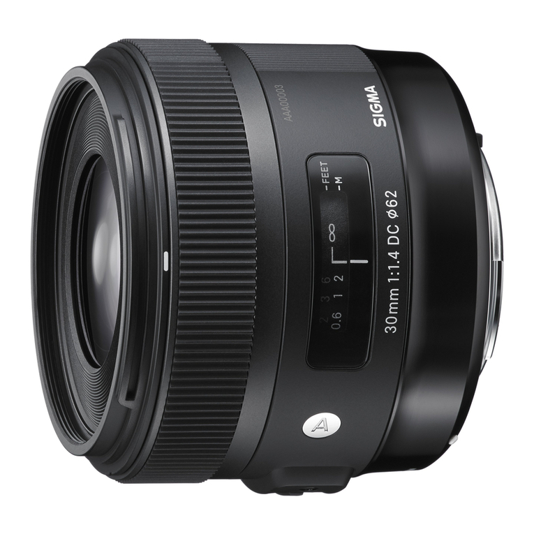 Sigma 30mm F1.4 EX DC / HSM User manual