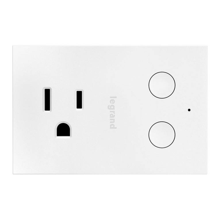 LEGRAND radiant WWP20CCV2 User manual