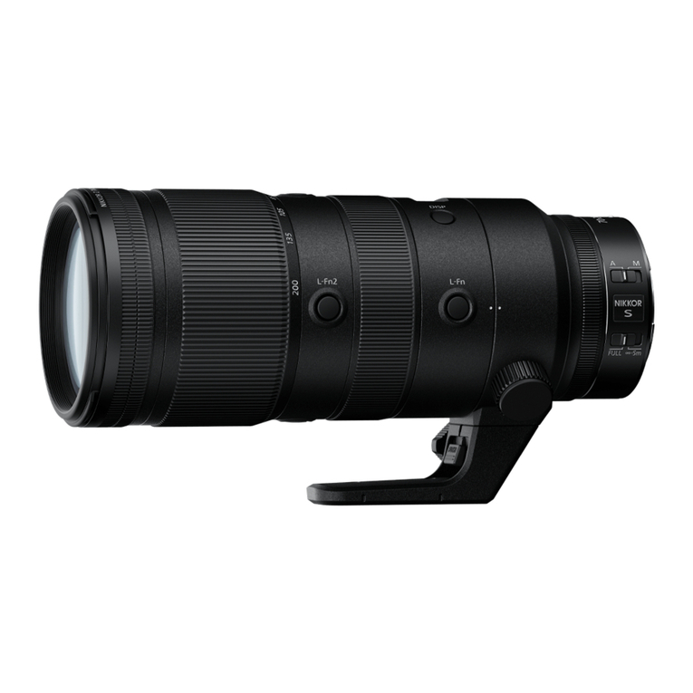 Nikon NIKKOR Z 70-200mm f/2.8 VR S user manual