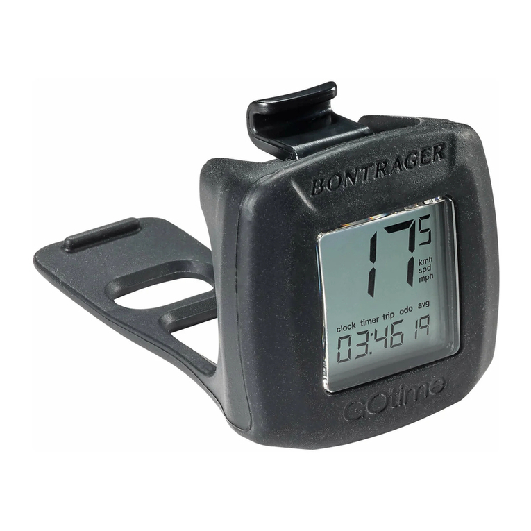 Bontrager GoTime User manual