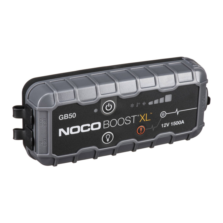 NOCO Genius BOOST XL GB50 user manual