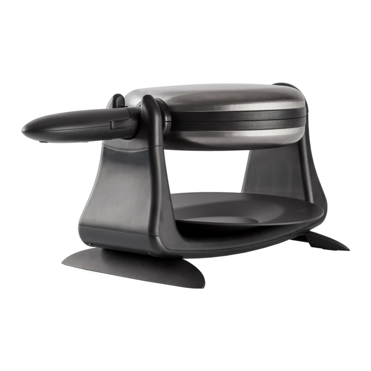 Farberware Rotating Waffle Maker 104553 User manual