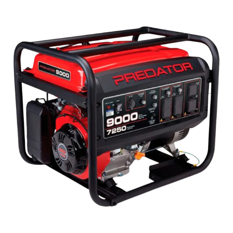 Harbor Freight Tools PREDATOR 59134 user manual