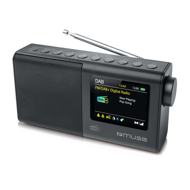 Muse M-117 DB user manual