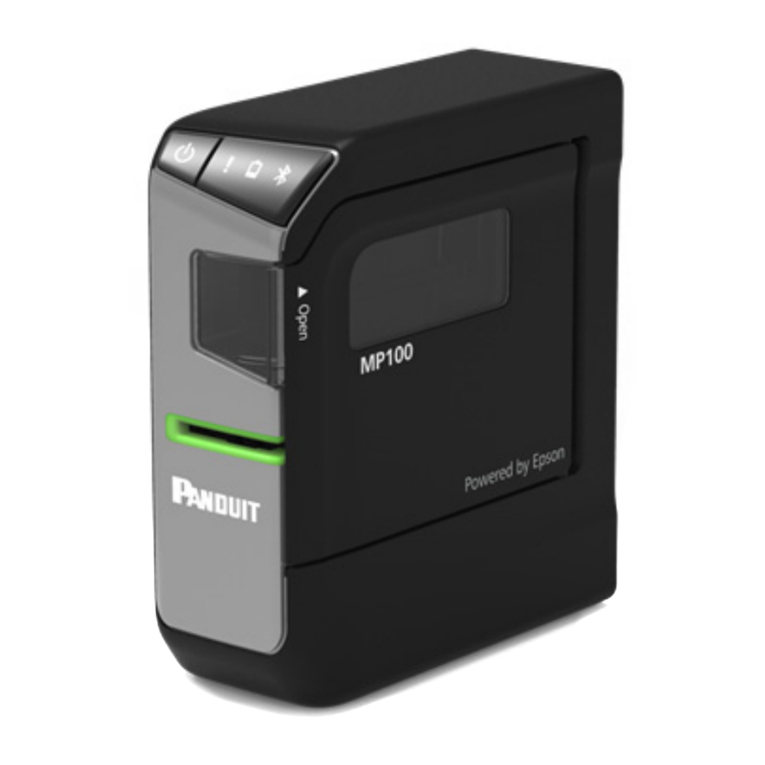Panduit MP100 User manual