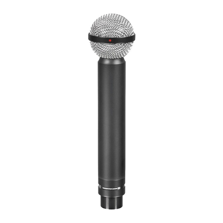 Beyerdynamic M 160 User manual
