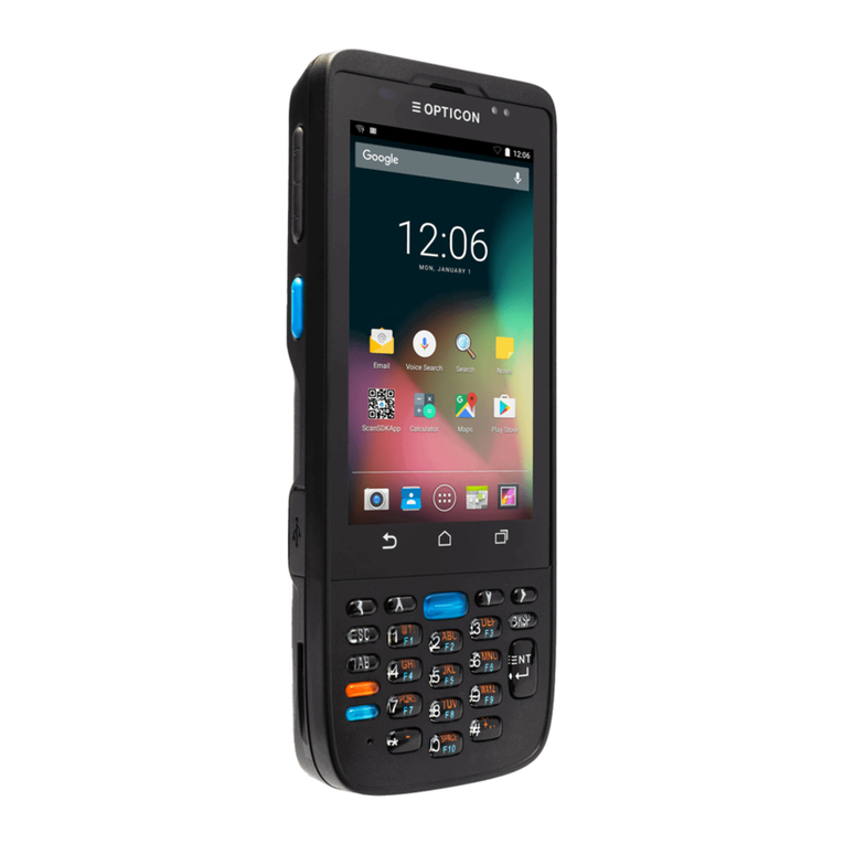 Opticon H-29 User manual