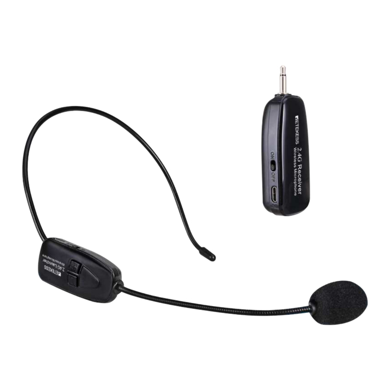 Retekess TT123 User manual Retekess TT123 User manual