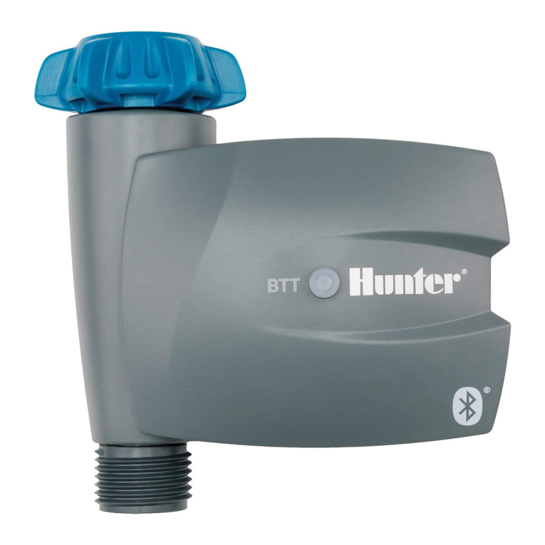 Hunter BTT-100 quick start guide