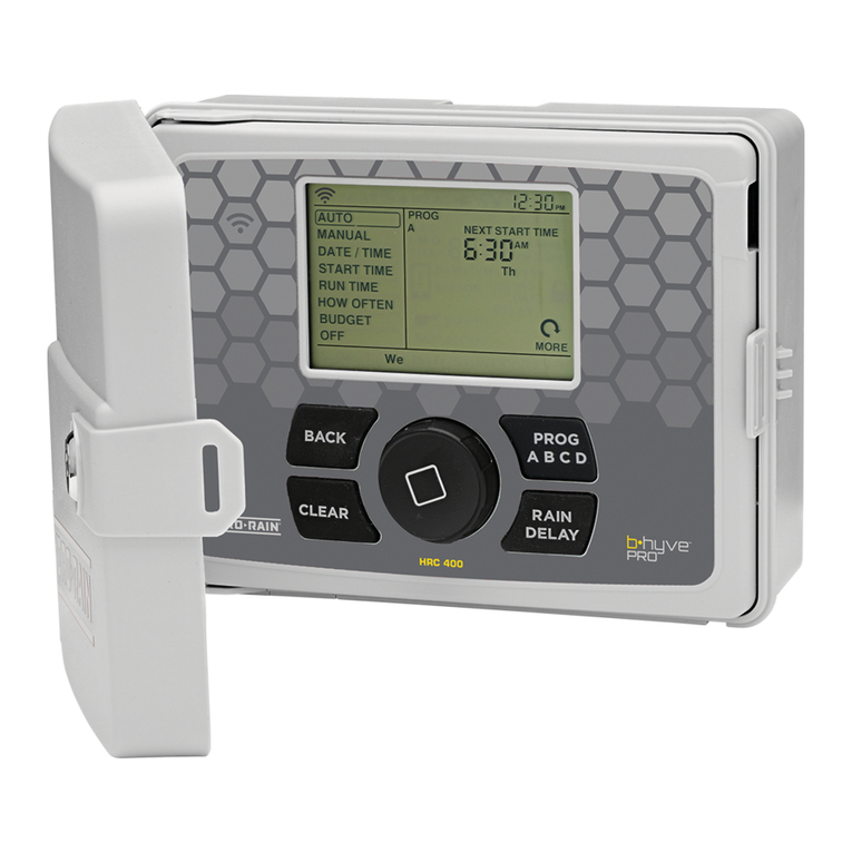 HYDRO-RAIN HRC 400 WIFI User manual