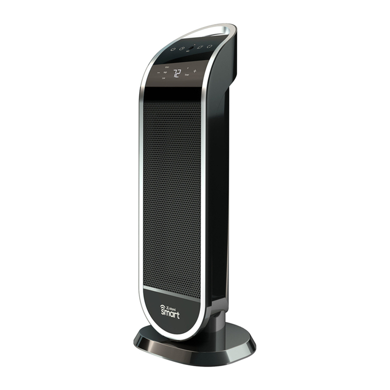 atomi smart WiFi Ceramic Tower Heater User manual