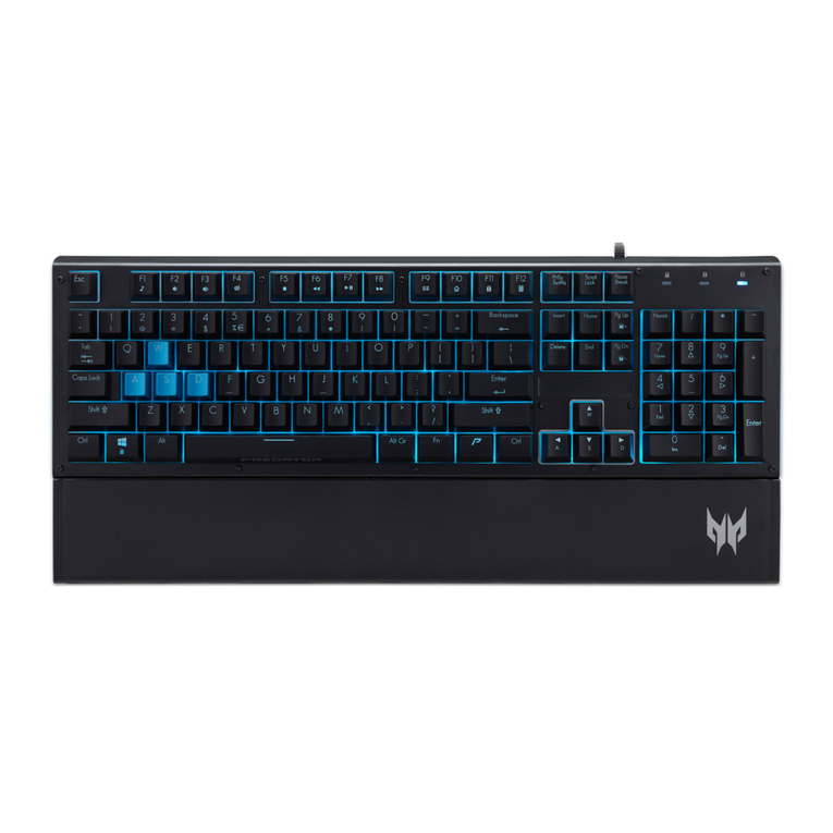 Acer Predator Aethon 100 quick start guide