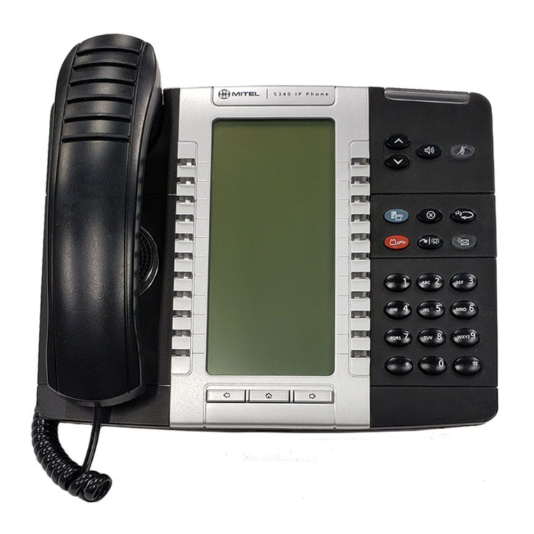 Mitel 5340 IP User manual
