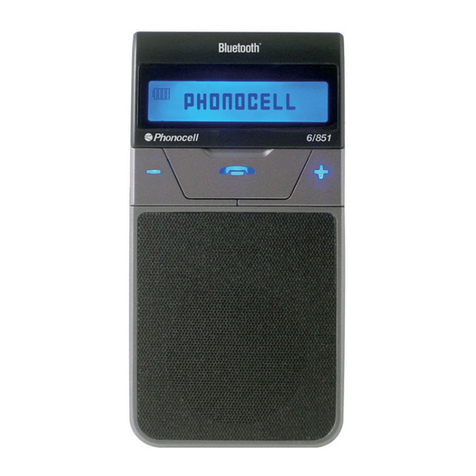 Phonocar 6/851 User manual