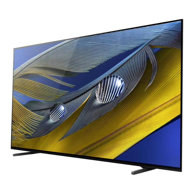 Sony Bravia XR-77A80J User manual