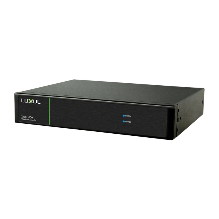 Luxul XWC-1000 quick start guide