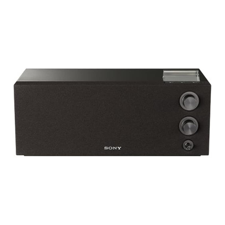 Sony ICF-M1000 user manual