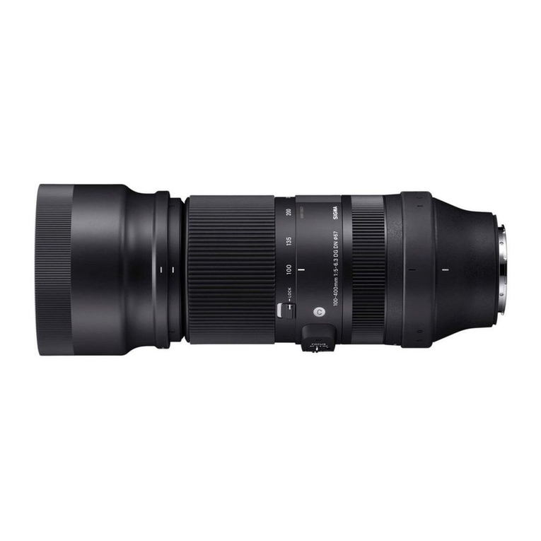 Sigma 100-400mm F5-6.3 DG DN OS User manual
