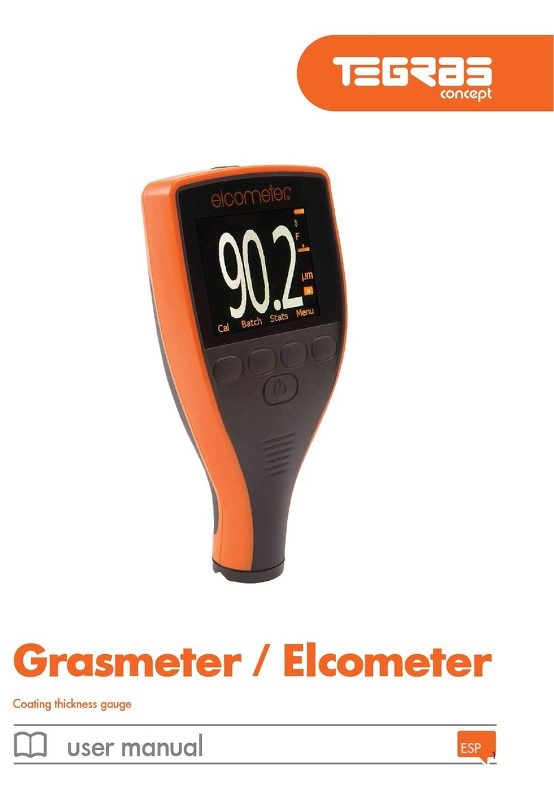 TEGRAS Concept Grasmeter user manual