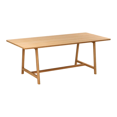 MOR FRAME Table manual