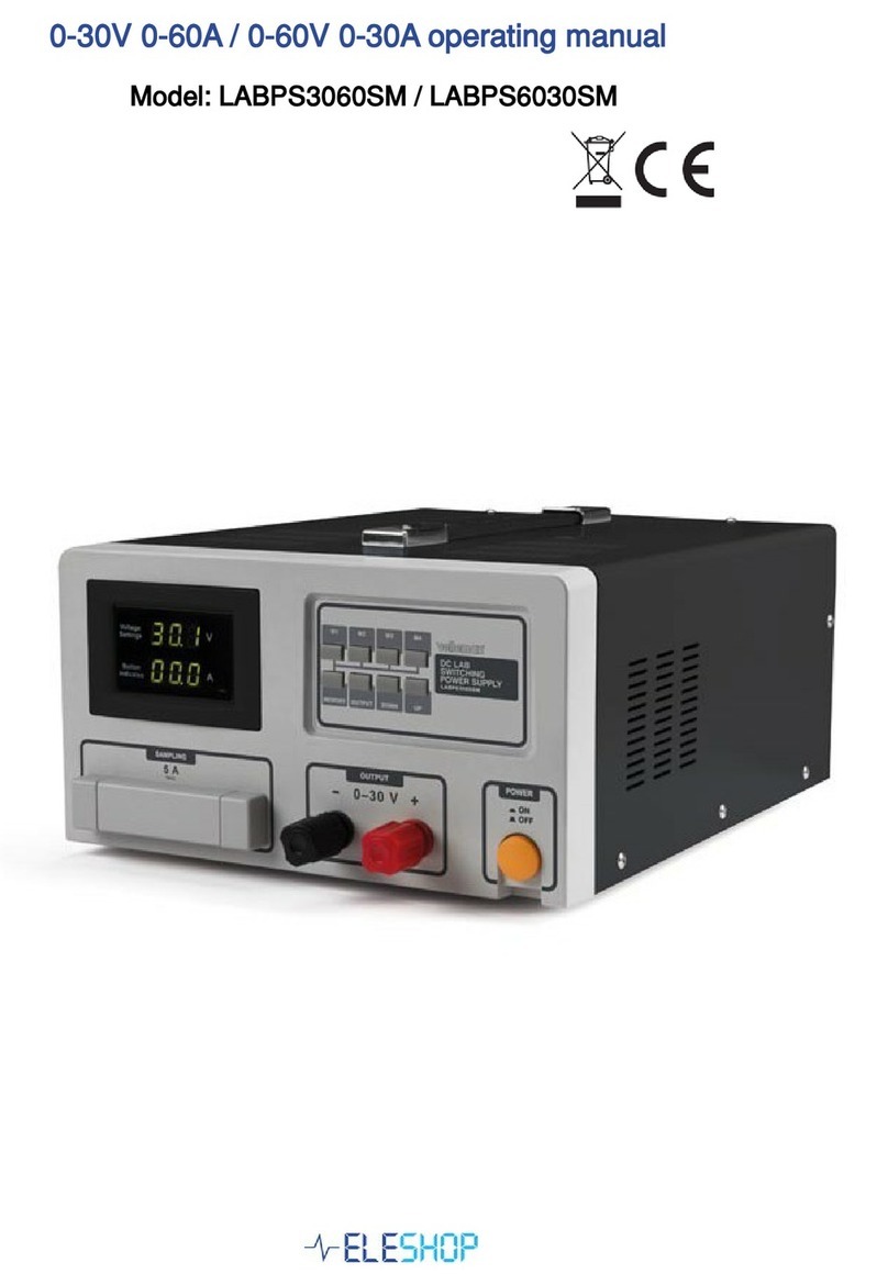 Eleshop LABPS3060SM User manual