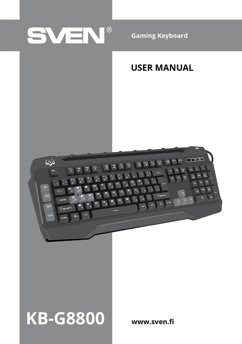 Sven KB-G8800 user manual
