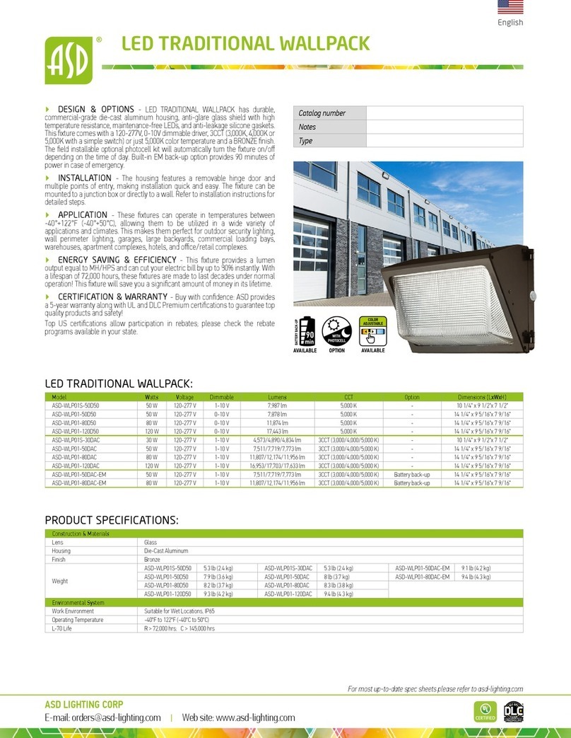 ASD ASD-WLP01S-50D50 manual