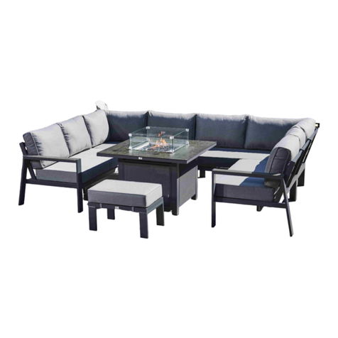 supremo LEISURE U-shape Modular Set Assembly instruction supremo LEISURE U-shape Modular Set Assembly instruction