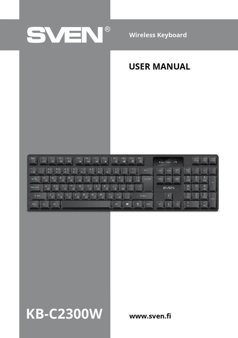 Sven KB-C2300W User manual