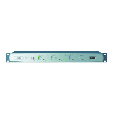 Lucid SSG192 User manual