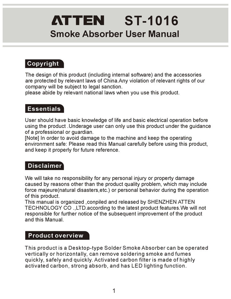 Atten ST-1016 user manual