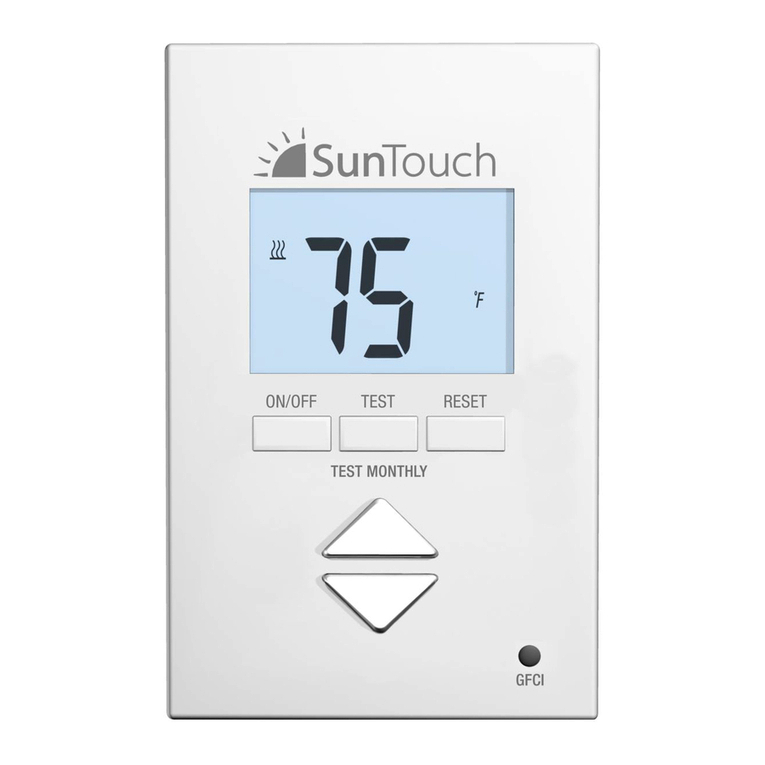 suntouch SunStat Core 108201 User manual