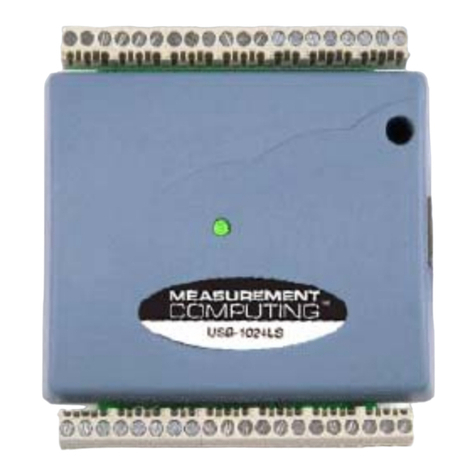 Editware Measurement Computing USB-1024LS manual