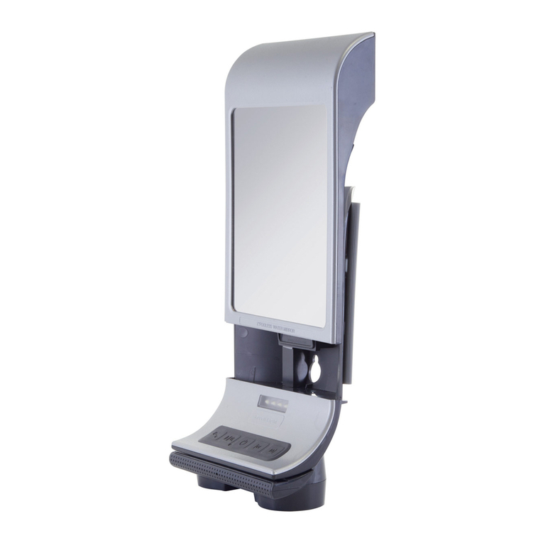Zadro Z'Fogless ZW20TSBT User manual