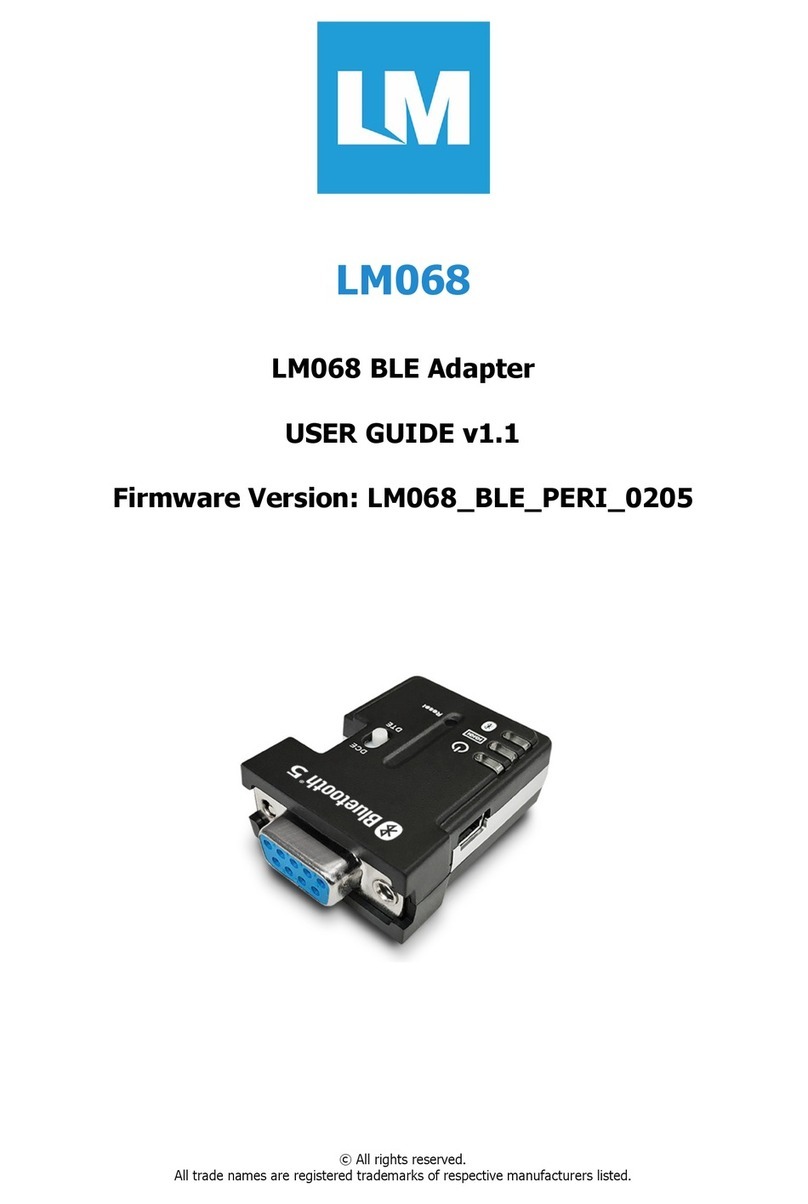 LM LM068 User manual