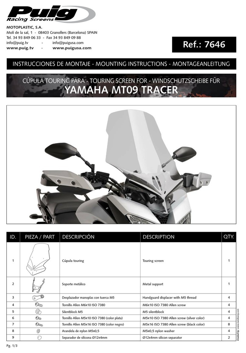 PUIG 7646 Mounting instructions