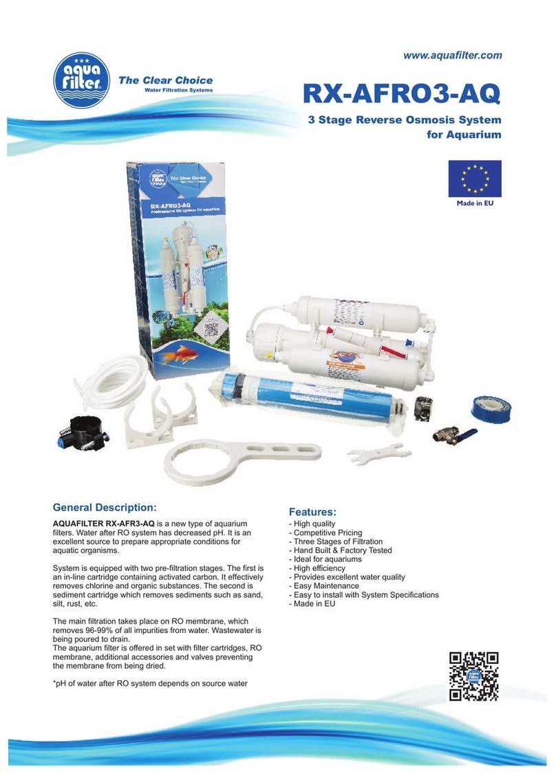AQUA FILTER RX-AFRO3-AQ manual