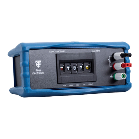 Time Electronics 1070 user manual