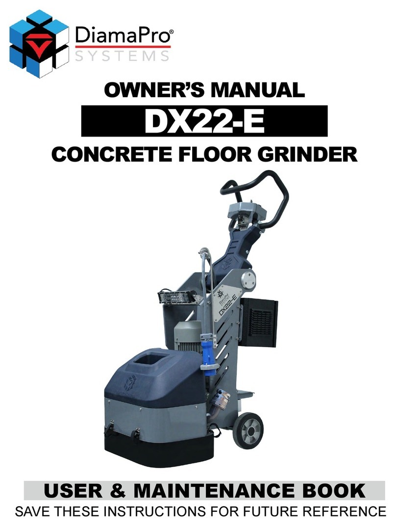 DiamaPro Systems DX22-E owner's manual