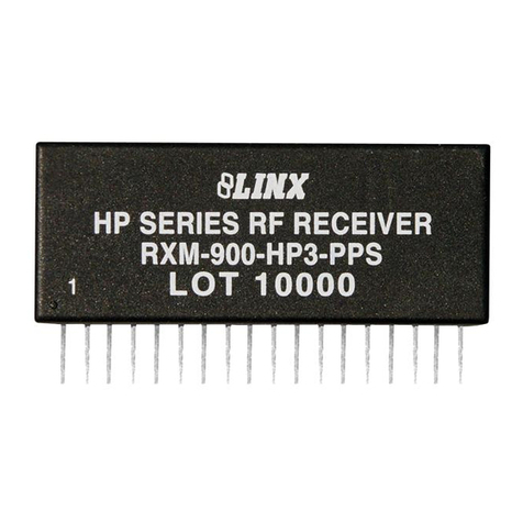 Linx Technologies RXM-900-HP3 Design guide Linx Technologies RXM-900-HP3 Design guide