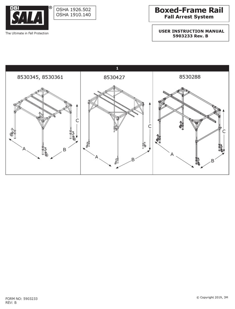 DBI SALA OSHA 1926.502 User instruction manual