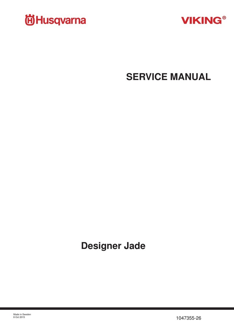 Husqvarna VIKING Designer Jade Service manual