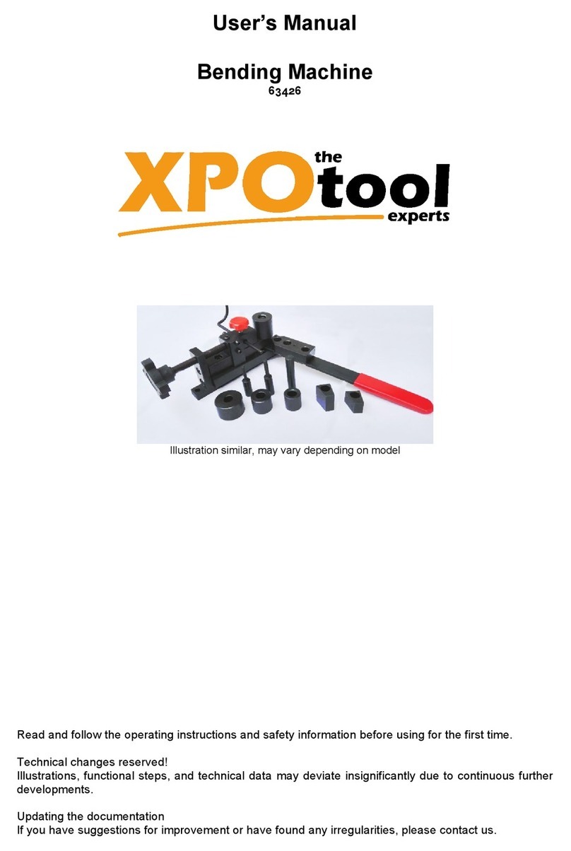 XPOtool 63426 user manual