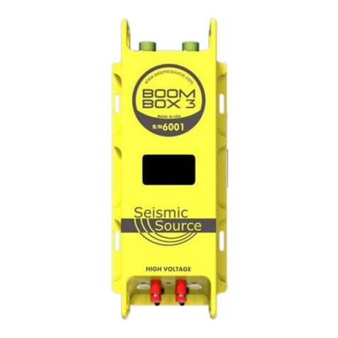 Seismic Source BOOM BOX 3 user manual