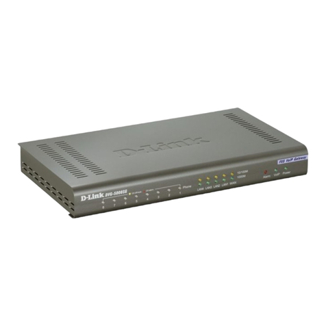 D-Link DVG-5008SG User manual