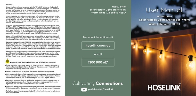 Hoselink L460R user manual