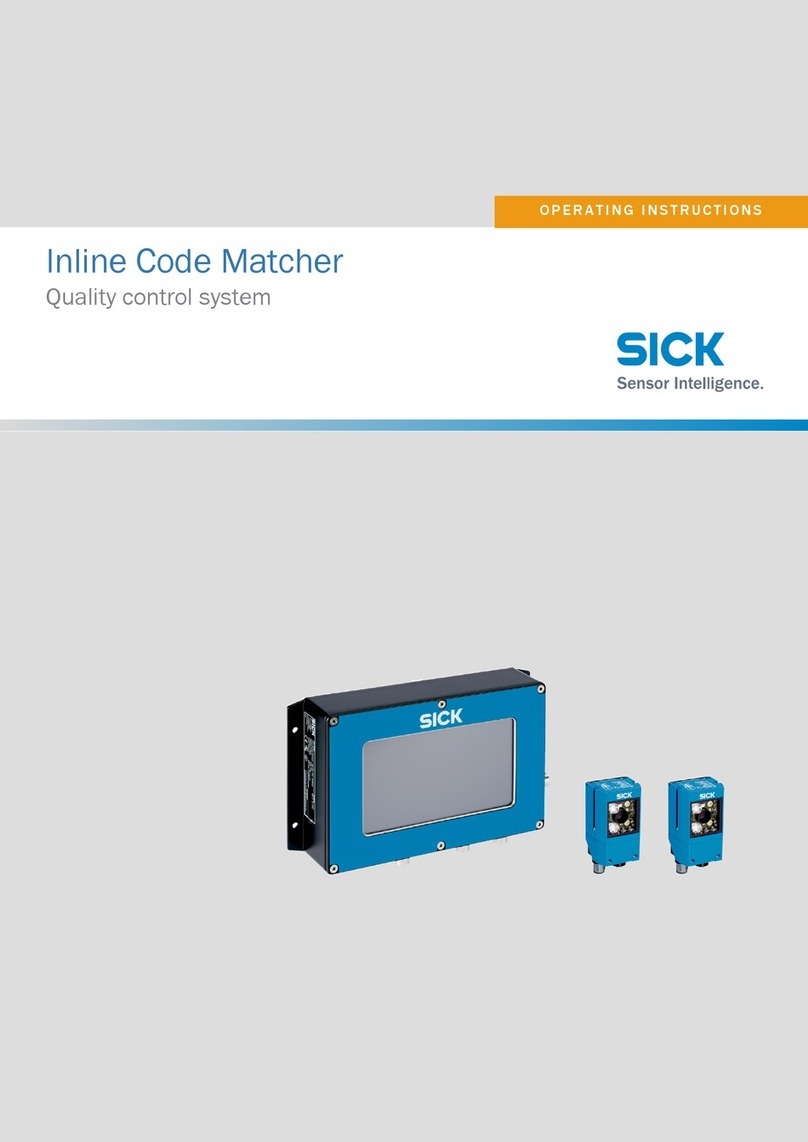 SICK Inline Code Matcher operating instructions